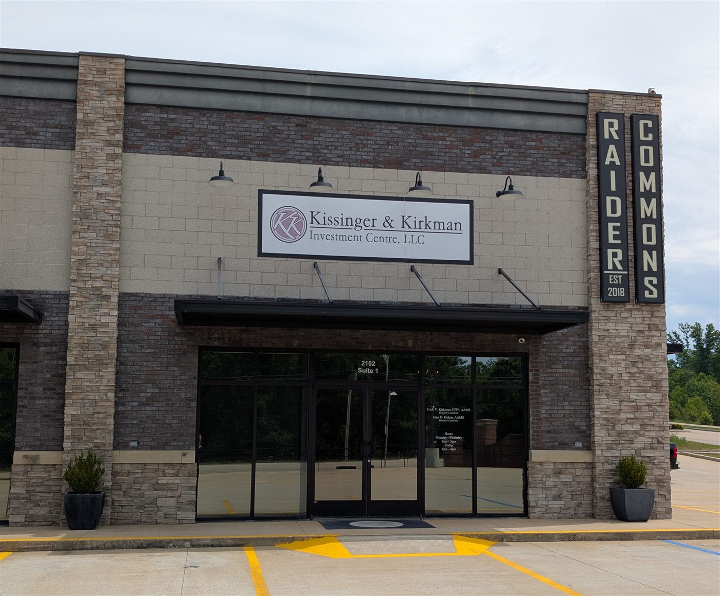 Kissinger & Kirkman Investment Centre office at 2102 Shelby Rd. Suite 1, Poplar Bluff, MO